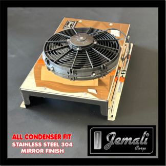 Fit to Thermo King APU AC Condenser Bracket (Mirror Finish)